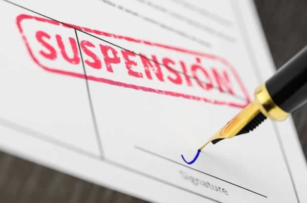 Suspensiones y licencias 1